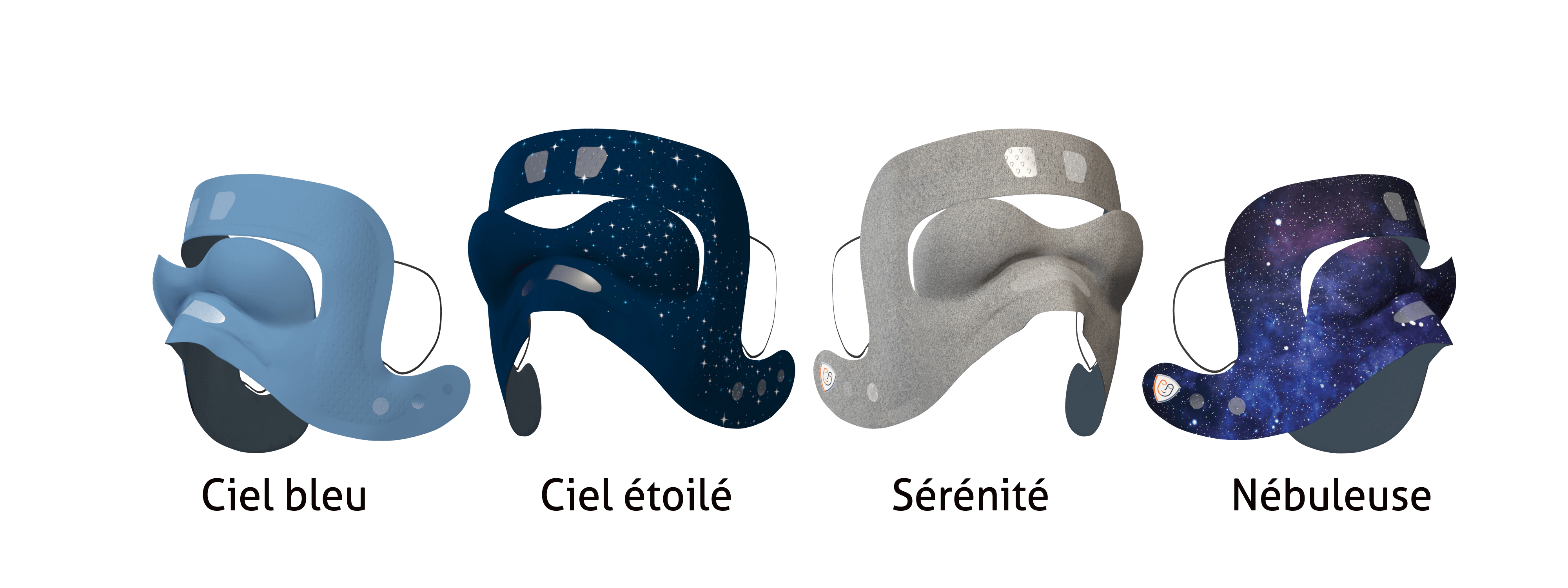Facembrace Colors - Blue Sky, Starry Sky, Serenity and Nebula Facembrace Colors - Blue Sky, Starry Sky, Serenity and Nebula